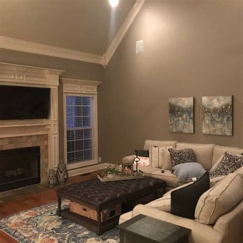 mega greige color scheme|Living Room Walls: Mega Greige SW 7031 – 2024 Wall Paint Guide.